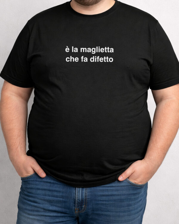 È la Maglietta che fa difetto